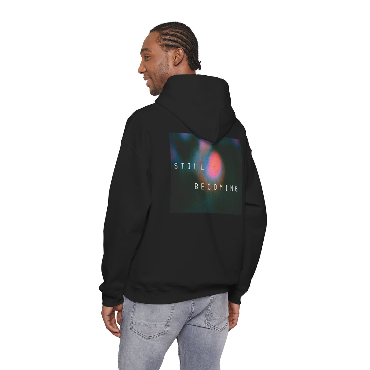 "Still Becoming" Hoodie | Hopecore Mental Health Gradient