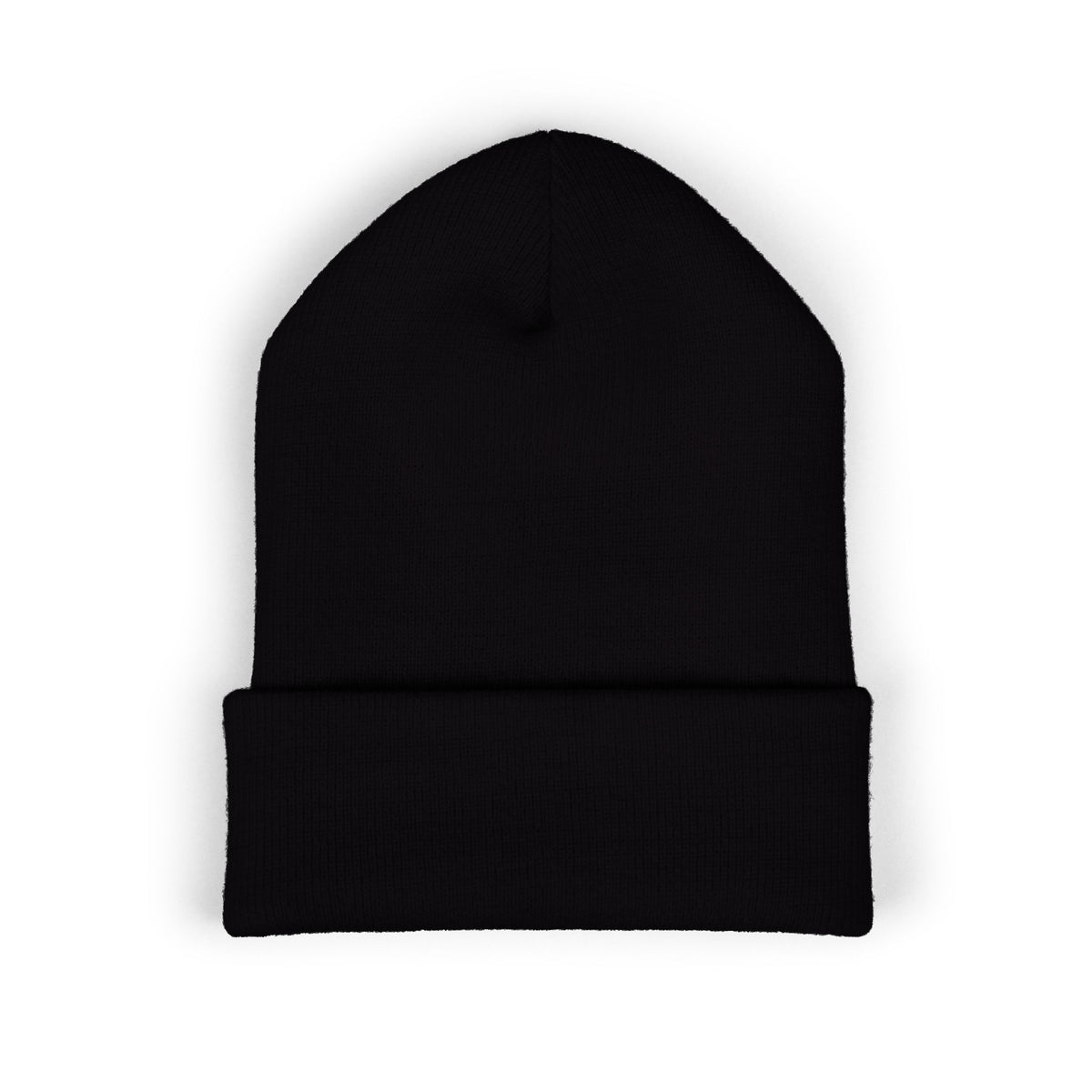Overthinking | Dark Colored, Classic Cuffed Beanie (Embroidery)