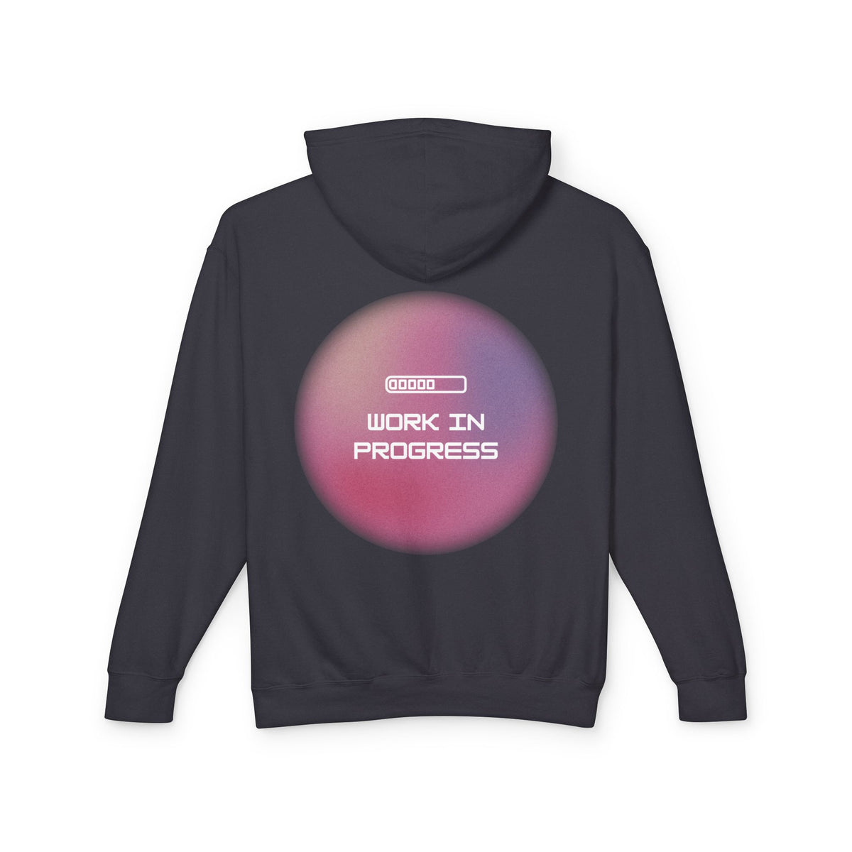 "Work in Progress" Hoodie| Hopecore Mental Health Gradient